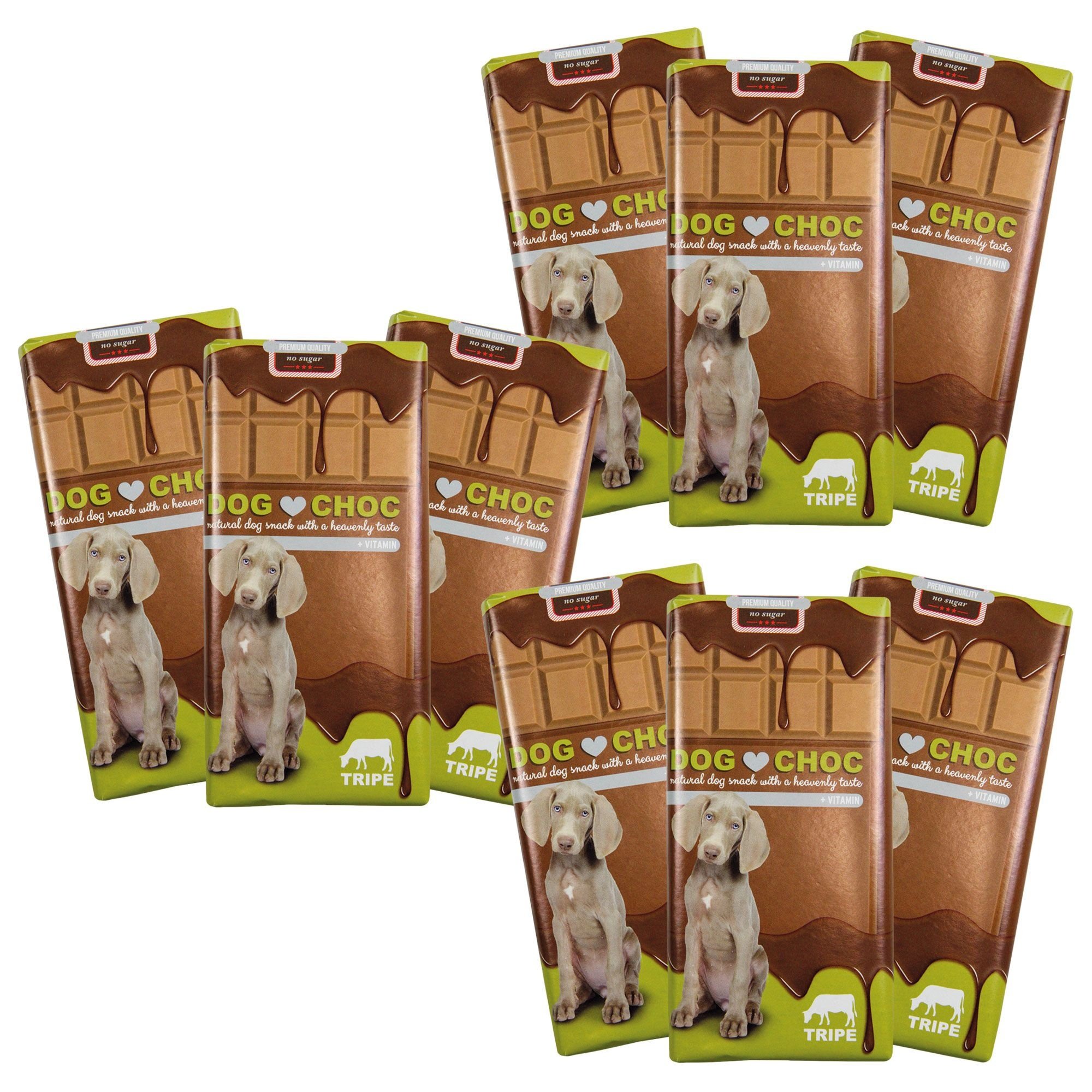 Hundeschokolade mit Pansen - Schokolade speziell für Hunde! 9 St