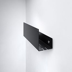 Keuco Duschablage 24952370000 320x120x90mm, Wandmontage, schwarz matt