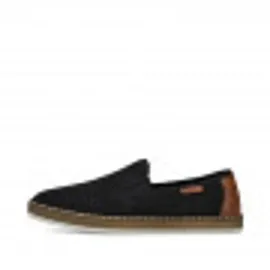 Rieker Espadrilles Herren Schwarz/Braun 45