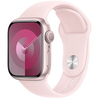 Apple Watch Series 9 41 mm Aluminium (GPS) Sportarmband S/M  pink