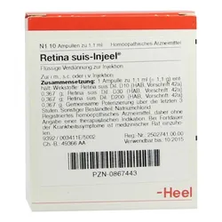 Retina Suis Injeel Ampullen