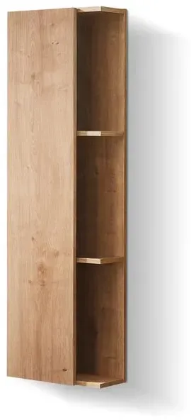 Puris Mittelschrankregal Rounds Holzoptik Eiche Natur