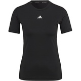 adidas Damen Train T Shirt, Schwarz / Weiß, XS