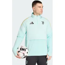 adidas Juventus Turin Tiro Competition Winterized Training Halbreißverschluss-sweatshirt - Semi Flash Aqua - S