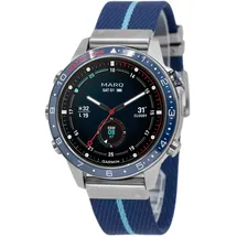Garmin MARQ Gen2 Captain Silikonarmband blau