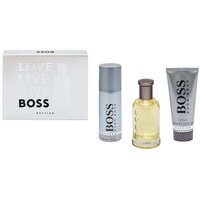 HUGO BOSS Bottled Eau de Toilette 100 ml + Shower Gel 100 ml + Deo Spray 150 ml Geschenkset