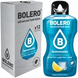 (165,28€/kg) 12 Sticks Bolero Limonade Limo Pulver Getränkepulver zuckerfrei