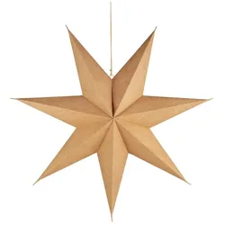 IB Laursen Weihnachtsdeko Stern Stella aus Jute, Ø 90 cm