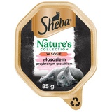 Sheba Nature's Collection 22 x 85 g in Sauce mit Lachs und Erbsen