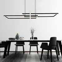 Trio Lighting - LED Design Decken Pendel Lampe schwarz matt Wohn Ess Zimmer Beleuchtung Höhenverstellbar Hänge Leuchte dimmbar über Lichtschalter