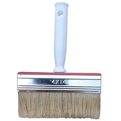 Standard-Flächenstreicher 140x40mm  Malerquast Deckenbürste Malerbürste Malerpinsel Flachpinsel Lasurpinsel Streichbürste Streichpinsel Flachpinsel