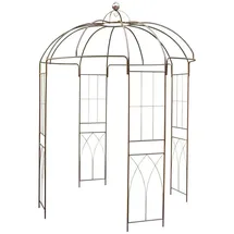 Buri Rosenpavillon 270 x 200 x 200 cm Braun