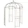 Buri Rosenpavillon 270 x 200 x 200 cm Braun