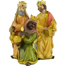 krippenursel Wundervolle Weihnachtskrippe Kainsbach inkl. 12-tlg. Krippenfiguren Set K 650-9, Maße: ca. 58 x 25 x 25 cm - Braun