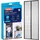 Tesa Insect Stop Magnetvorhang 90 x 210 cm Anthrazit