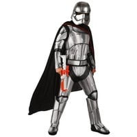 Rubie ́s Kostüm Star Wars 7 Captain Phasma, Original lizenziertes Kostüm aus Star Wars: Das Erwachen der Macht silberfarben XL