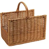 Linea Garden Friend c1550140, Weidenkorb für Holzscheite