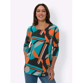 Sieh an! Longshirt Schwarz 48