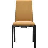 Stressless® Polsterstuhl Laurel, Low Back, Größe M, mit abgerundeten Beinen in Schwarz rot
