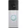 Ring Battery Video Doorbell 2 Plus - 2K, Gegensprechfunktion, Türklingel Nickel Silver