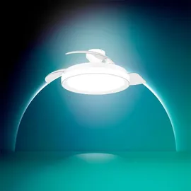 Philips Bliss Deckenventilator mit Beleuchtung 106 cm Weiß