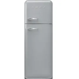 Smeg FAB30RSV5 Retro-Kühl-Gefrierkombination (222 l, 1720 mm hoch, Silber)