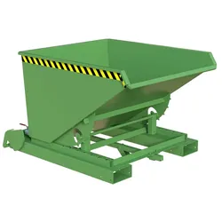 BAUER Südlohn Spänebehälter für Stapler S4A 600, Resedagrün