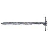 Bär Stahlnagel D.3,5xL.70mm STA gehärtet metallisiert 125 Stück