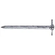 Bär Stahlnagel D.3,5xL.70mm STA gehärtet metallisiert 125 Stück