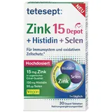 Merz Tetesept Zink 15 Depot + Histidin + Selen