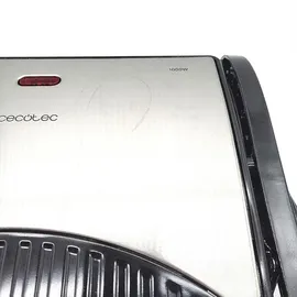 Cecotec 3023 Kontaktgrill 1000W - Schwarz/Silber
