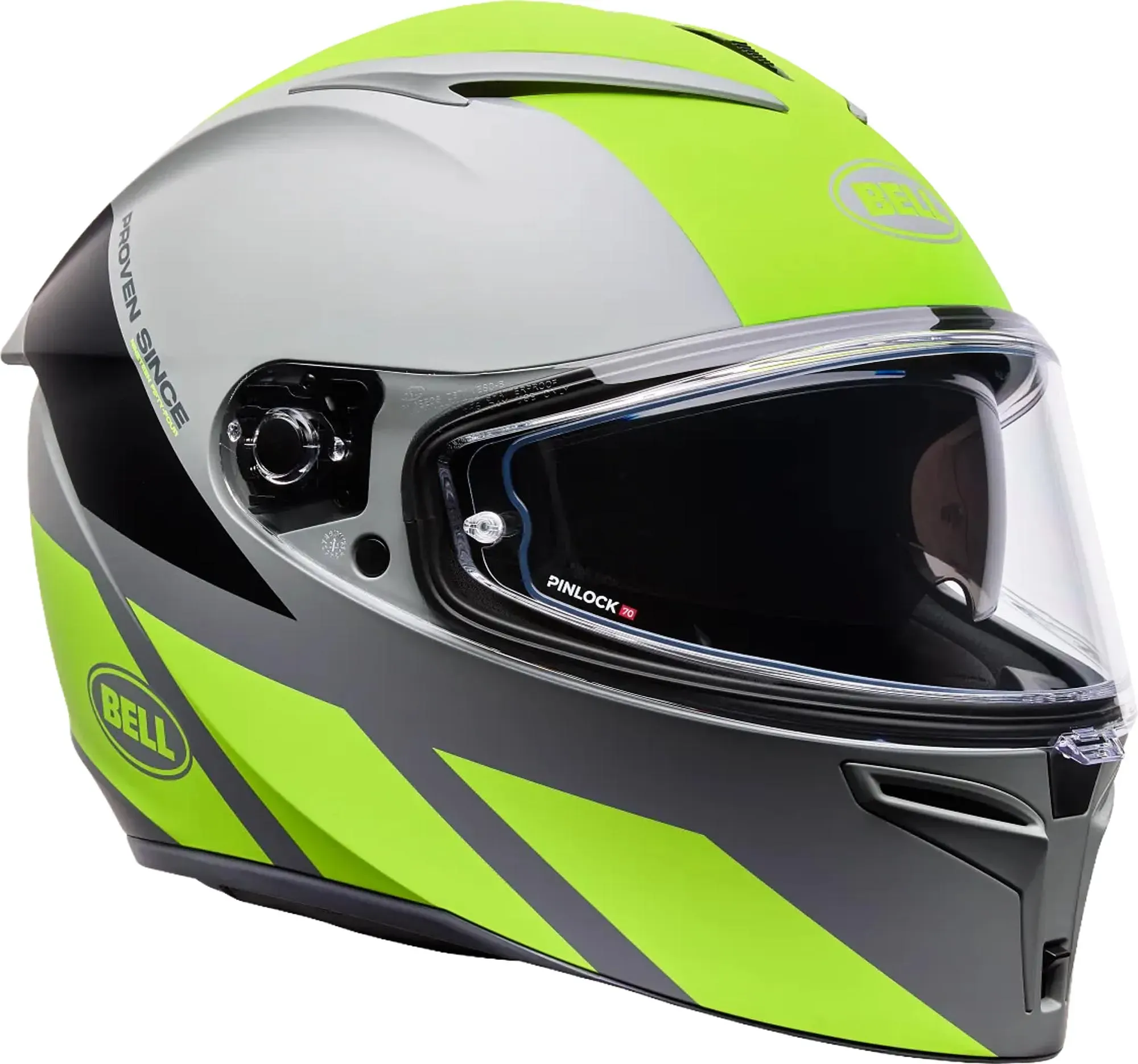 Bell Lithium MIPS Tech Helm, grau-gelb, Größe 3XL für Männer