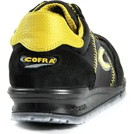 COFRA Owens S1 P SRC Sicherheitsschuhe, Schwarz/Gelb, Größe 47
