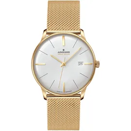 JUNGHANS Meister MEGA Solar Milanaiseband Gold 38 mm 59/7600.46