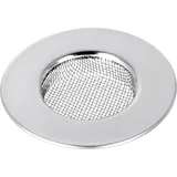 Metaltex Haarfangsieb Abflusssieb Silber