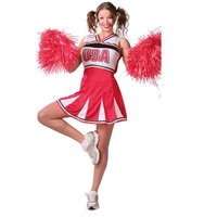 Horror-Shop Highschool Cheerleader Kostüm | S-XL S