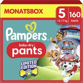 Pampers Baby-Dry Pants Gr. 5 (11-17 kg) 160 St. Paw Patrol Edition