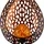 ETC Shop Solarleuchte Flamme Glas H 90 cm 2er Set gelb