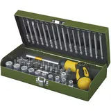 PROXXON Schraubersatz, 54-tlg. mit knickbarem Ratschen-Schraubendreher