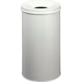 Durable Papierkorb SAFE rund 60 l Stahl Grau,