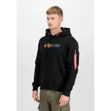 Alpha Industries Label Pullover Black L