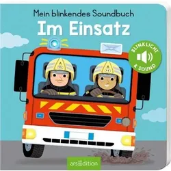 ARSEDITION 133850 Mein blinkendes Soundbuch - Im Einsatz