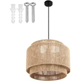 Tectake Lignea Lux 1-flg. 46 cm natur jute