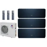 Gree Multi CLIVIA Navy Blue 3 Raum 3x 2,7kW R32 WiFi Klimaanlage Aggregat 7,1kW
