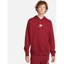NIKE Club French Terry Hoodie Herren 677 - team red/team red 3XL