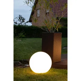 8 seasons DESIGN Shining Globe Weiß 4 St.