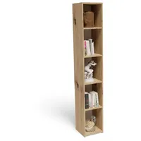 matkam Bücherregal 30 x 180 x 30 cm Artisan Eiche