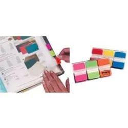 Index Strong 25,4x38mm sort POST IT 686-PGO