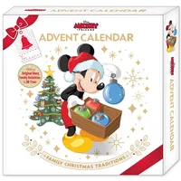 Disney Mickey & Friends Adventskalender Box Set – mit Storybook, täglichen Familienaktivitäten und 3D-Weihnachtsbaum