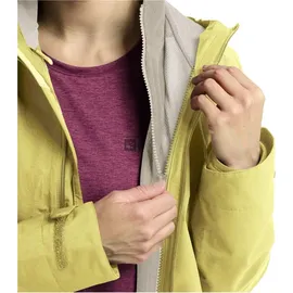 Jack Wolfskin Moonrise 3in1 Jacket Damen lemon ice M